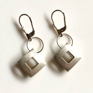 New 925 Silver Drop Earrings